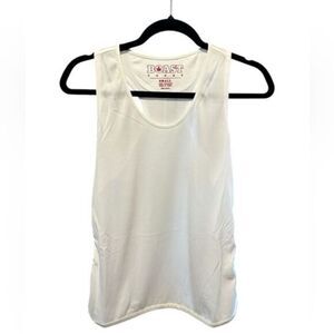 NWT BOAST Women’s White Tank Top Racer Back - Size Small